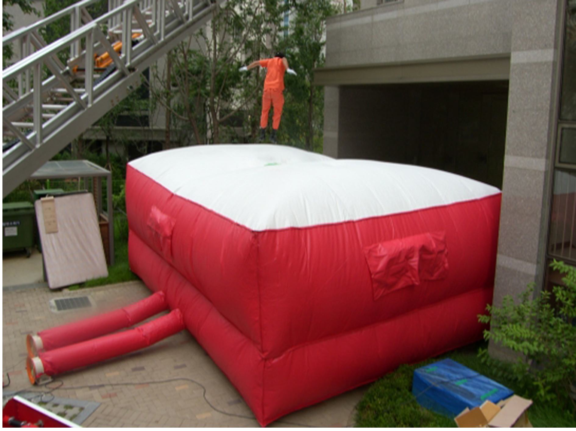 SEOHAN F&C Electric fan type safety air cushion