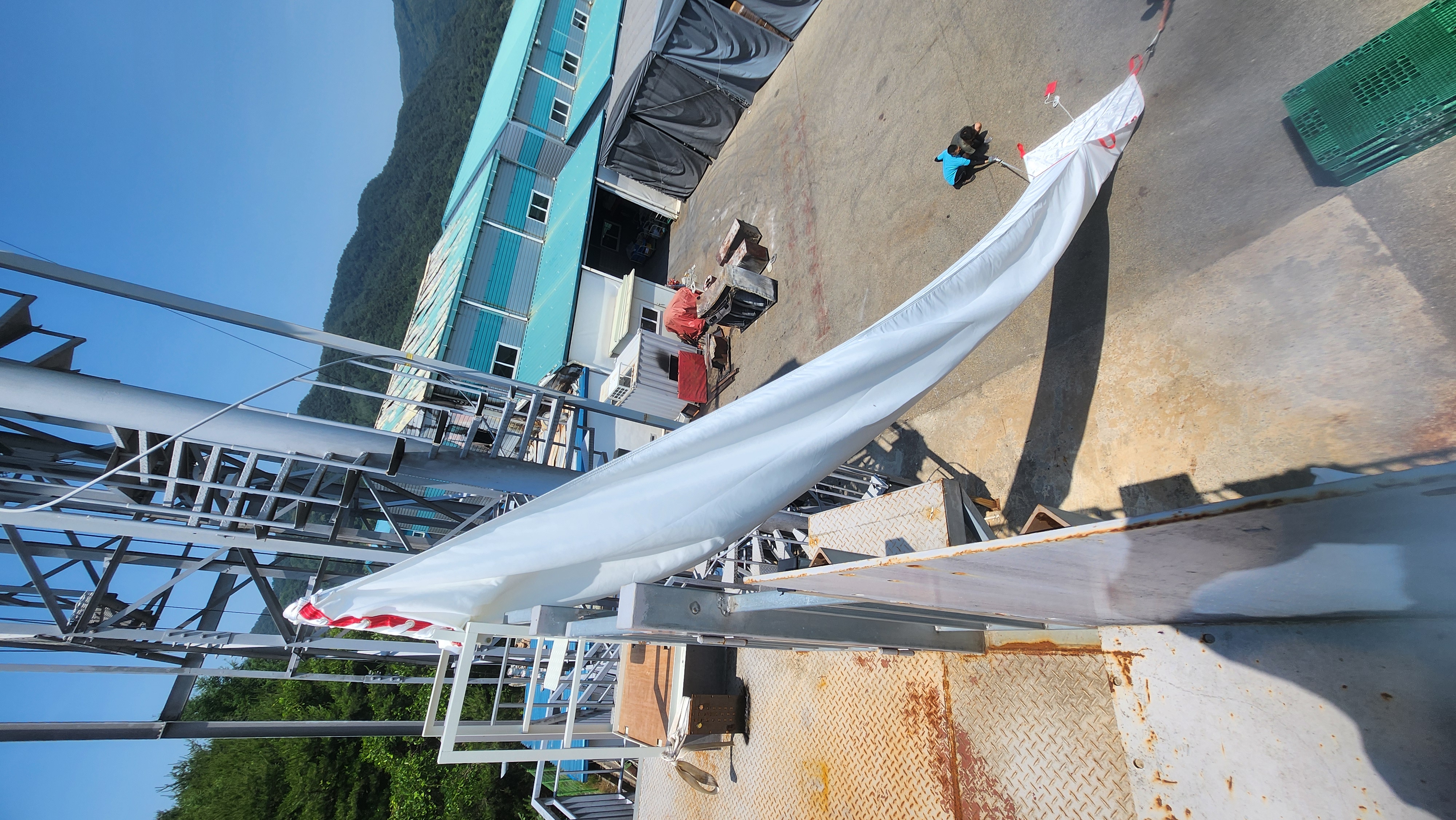 경사강하식 구조대