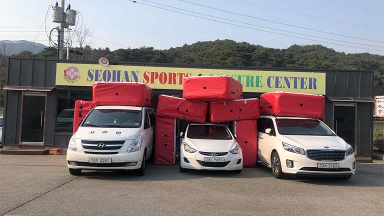 훈련용 에어매트/낙상방지매트 이미지